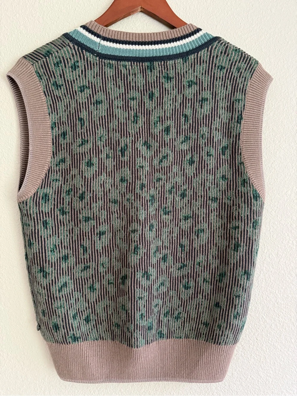 Scotch & Soda Women's Animal Jacquard Knitted Spencer Vest Size XS/S